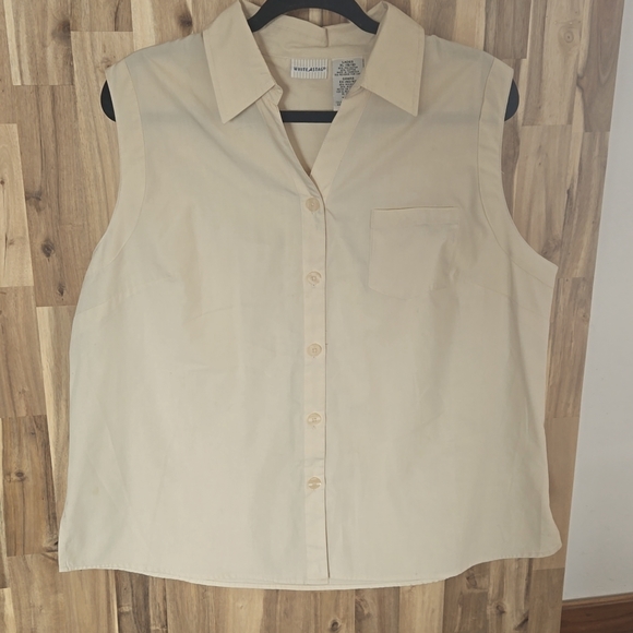 White Stag Button Up Top Size XL - Picture 2 of 5
